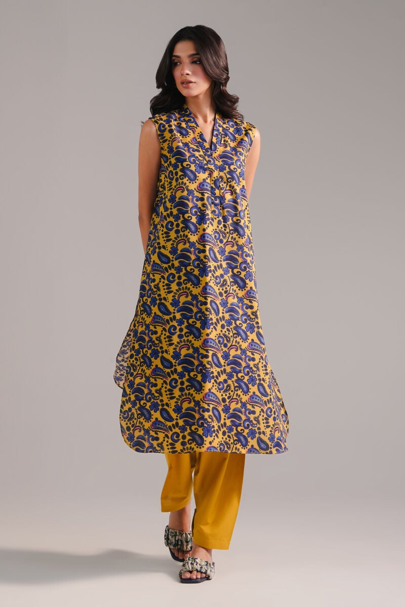 2 Piece - Printed Cambric Suit