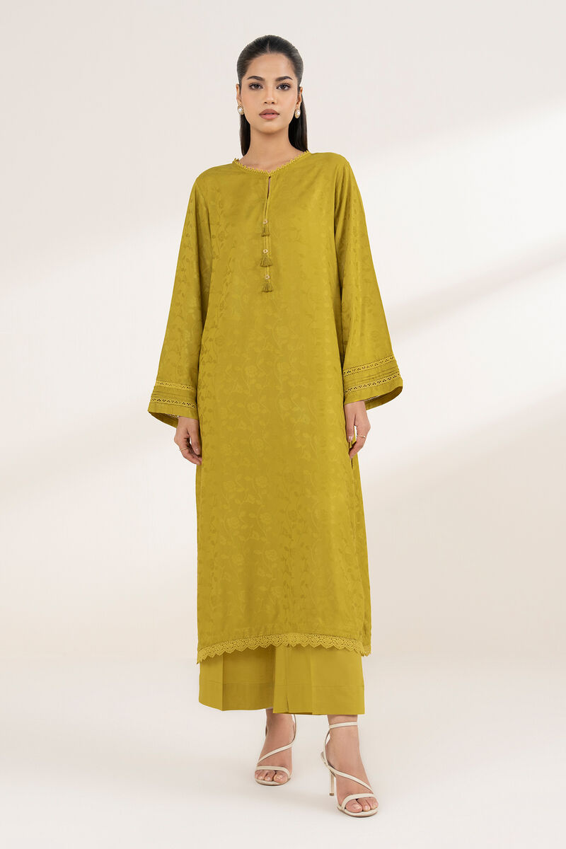 Solid Jacquard Shirt