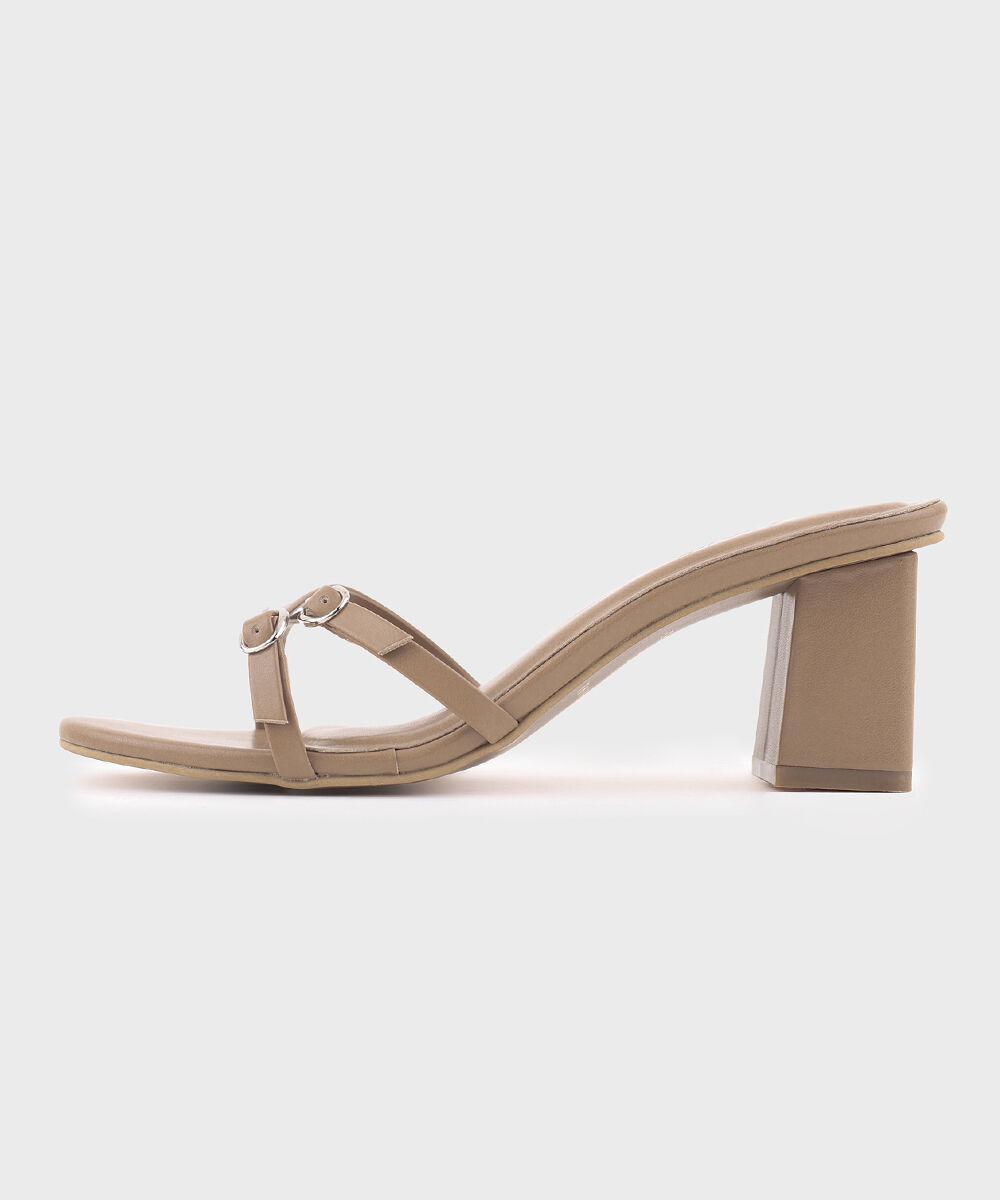 Women's Beige Heels