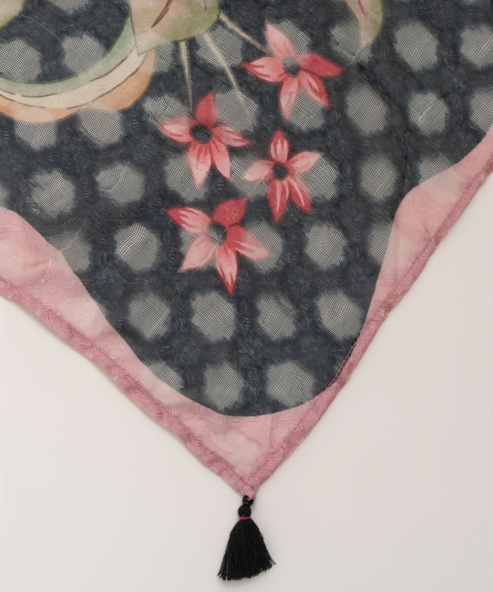 Women's RTW Brochea Jacquard Printed Multi Dupatta