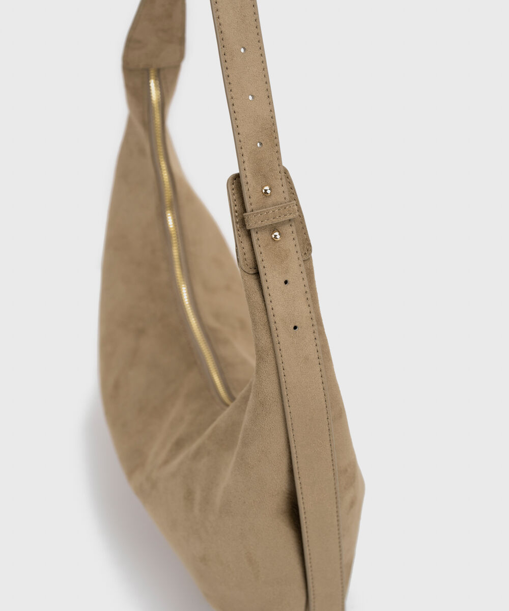 Women's Beige Hobo Bag