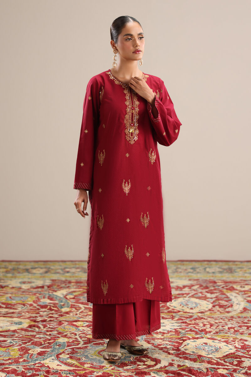 Embroidered Cotton Shirt