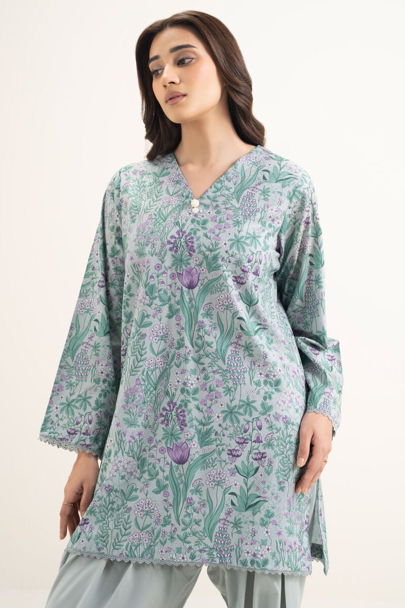 Printed Cotton Viscose Shirt