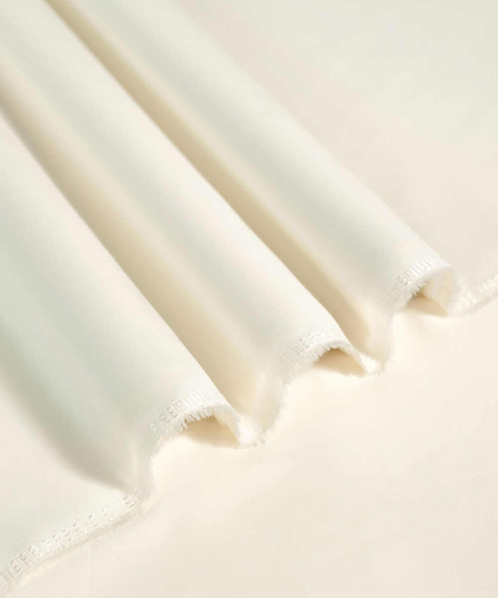 Men's Unstitched 2-Piece Luxury Boski Light Cream Suit