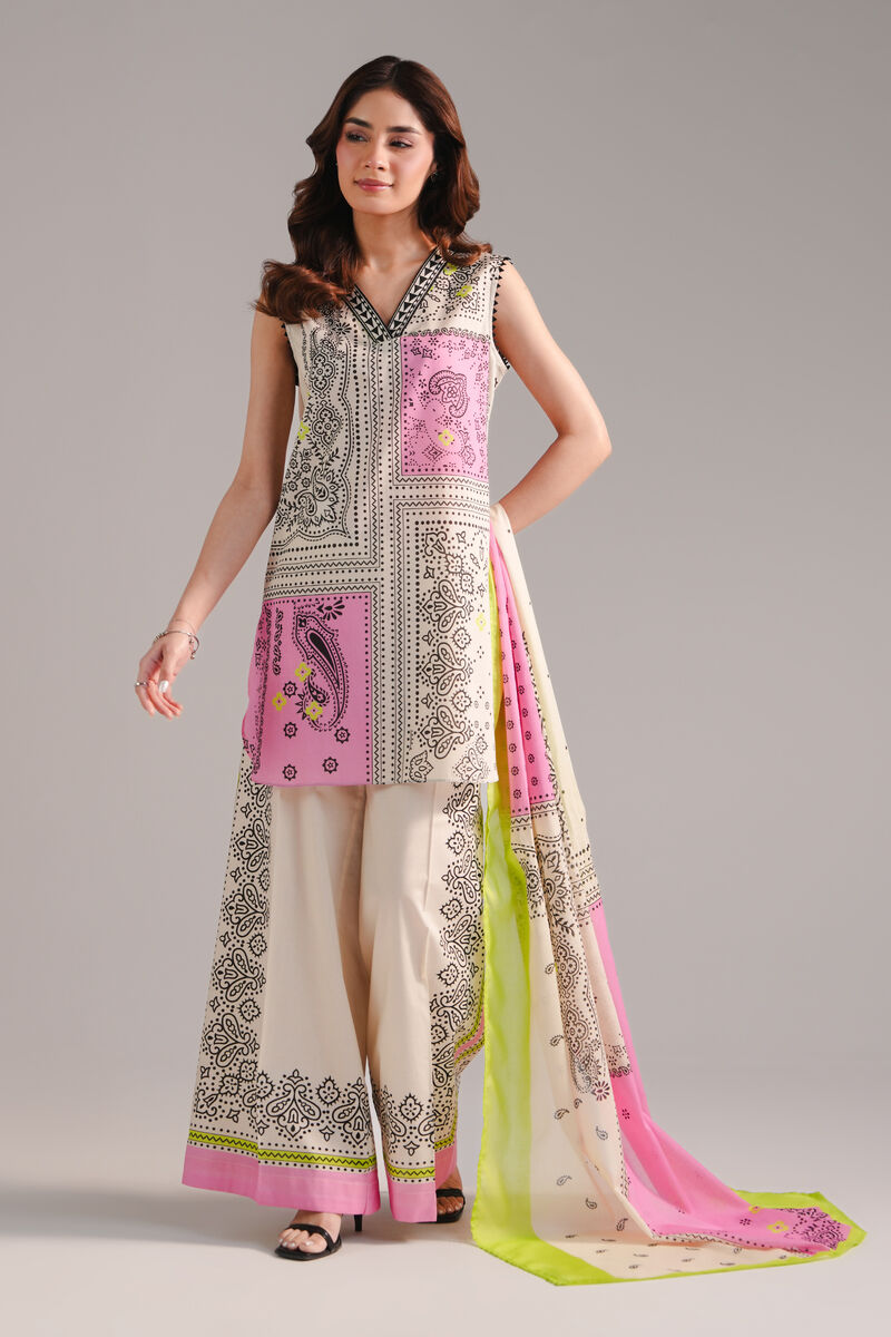 Printed Lawn Dupatta