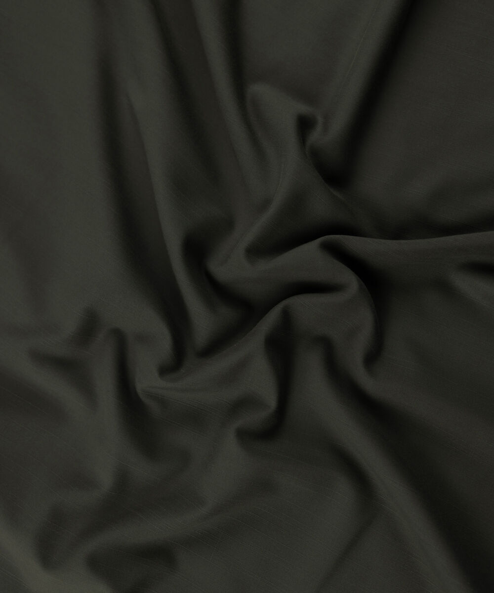 Men's Unstitched Two-Piece Refined Wash and Wear Olive Green Suit.