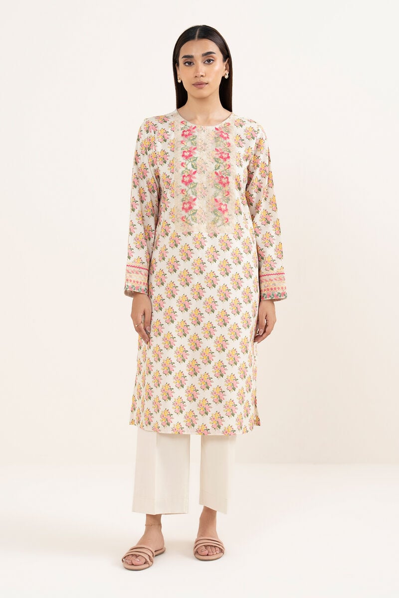 Embroidered Lawn Viscose Shirt