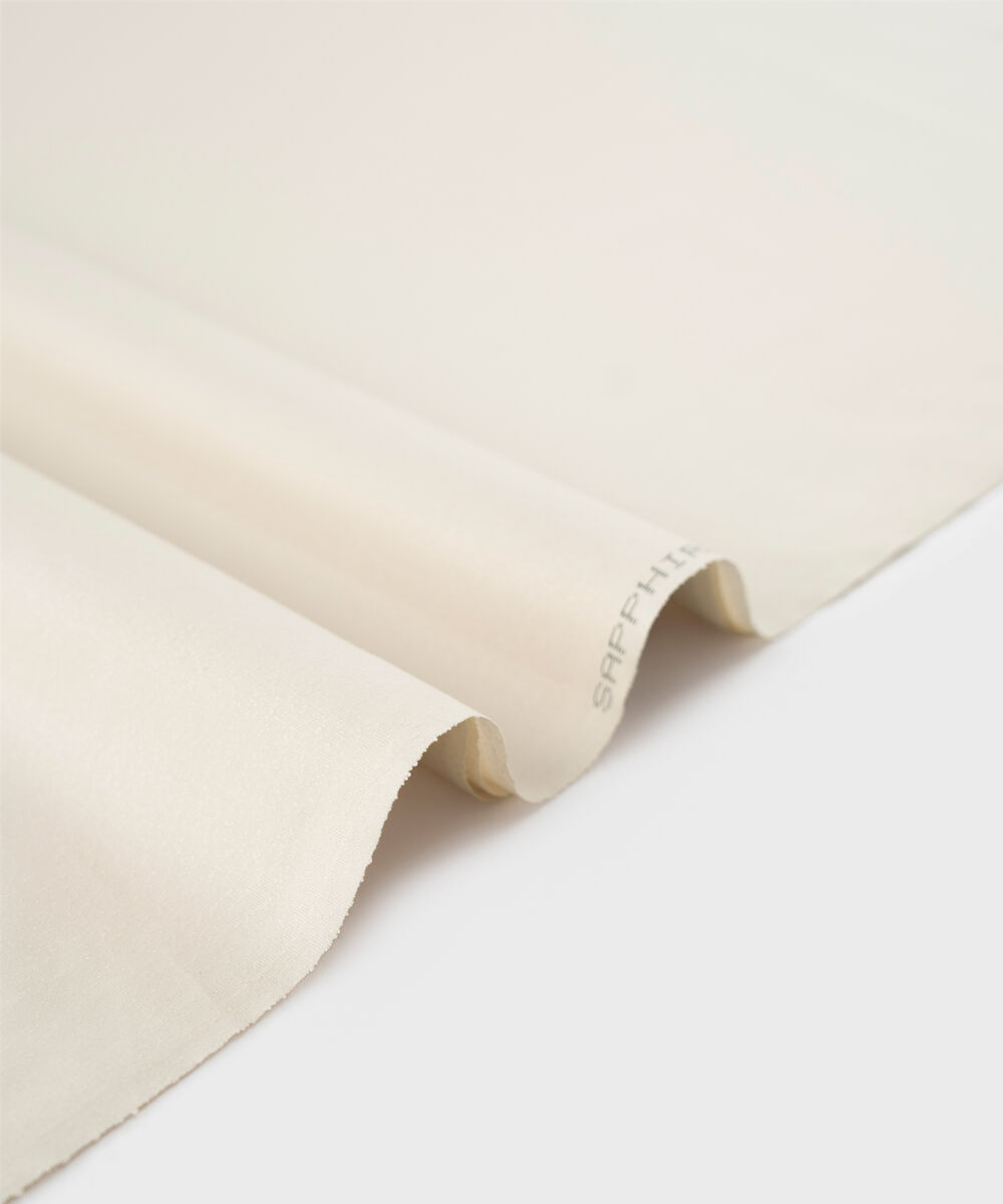 Men's Unstitched Cream Karandi Suit