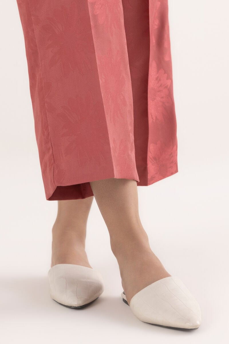 Solid Jacquard Culottes