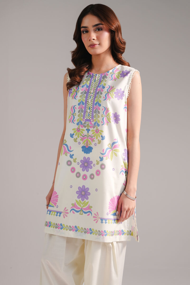 Printed Cotton Viscose Shirt