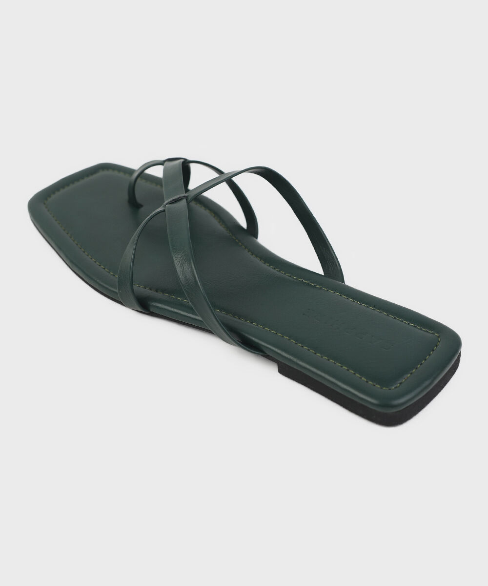 Women's Green Flats
