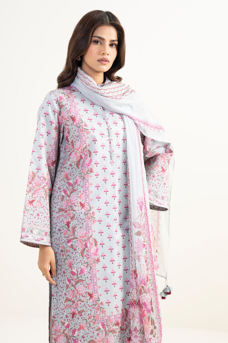 3 Piece - Printed Lawn Suit