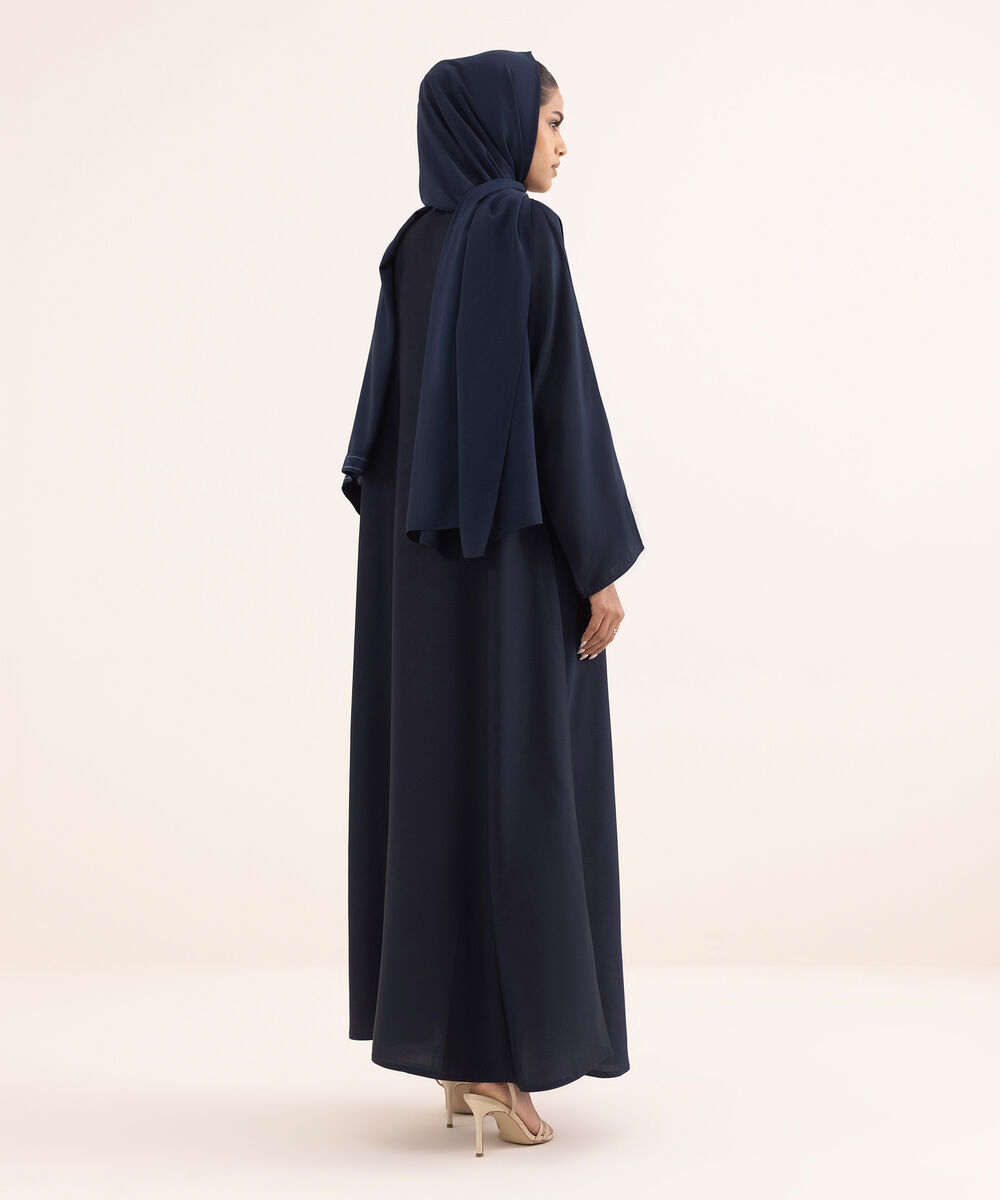 Women's Blue Nida Abaya