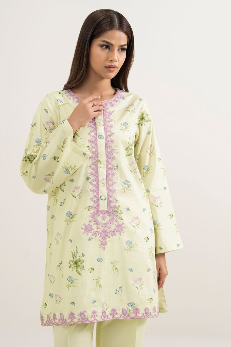 Embroidered Cambric Shirt