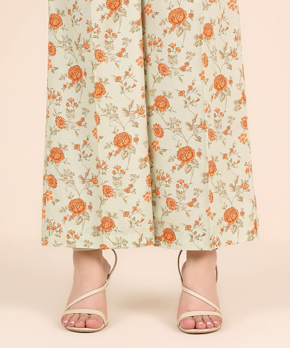 Women's RTW Cambric Multi Printed Culottes