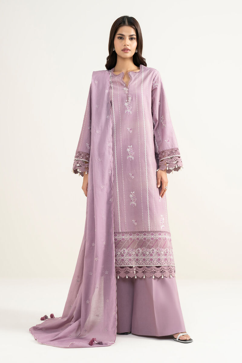3 Piece - Embroidered Lawn Suit