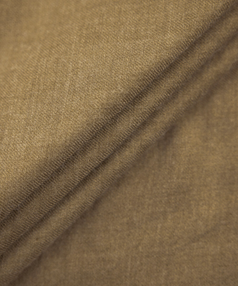 Men Wool Blended Brown Shawl