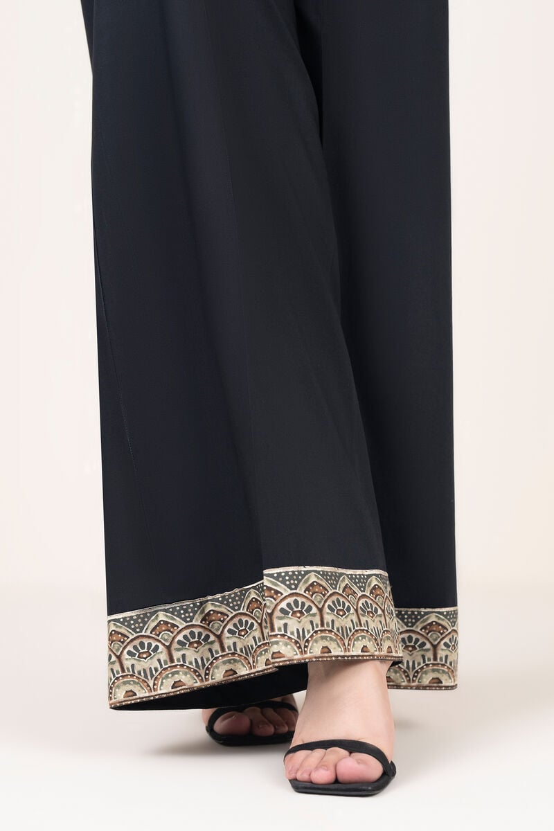 Viscose Linen Flared Pants