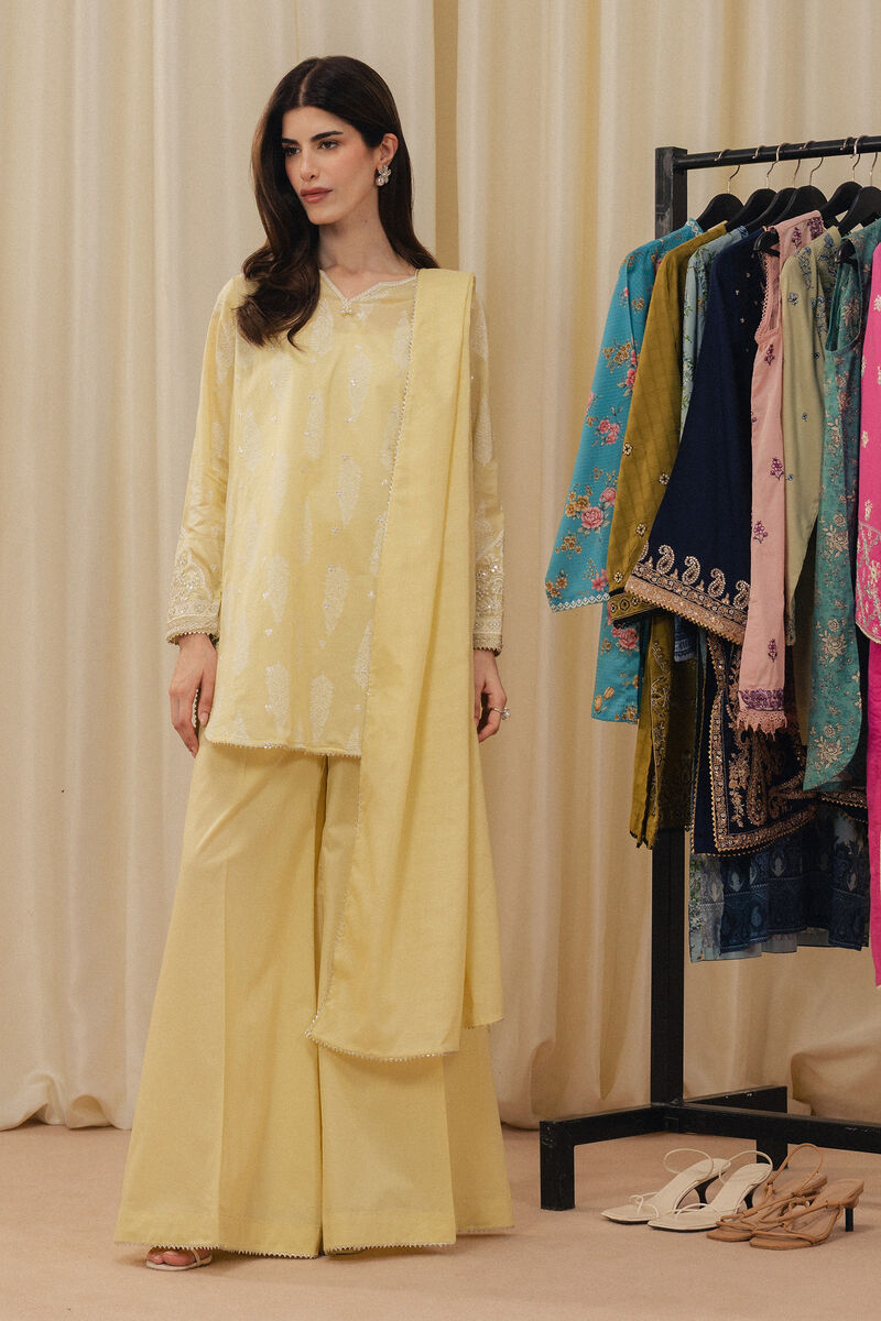 3 Piece - Embroidered Lawn Suit