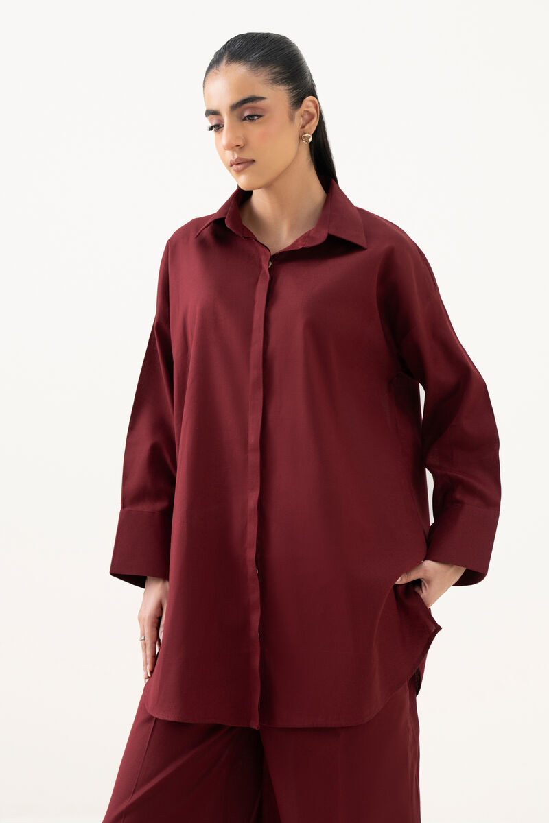 Solid Cotton Linen Shirt
