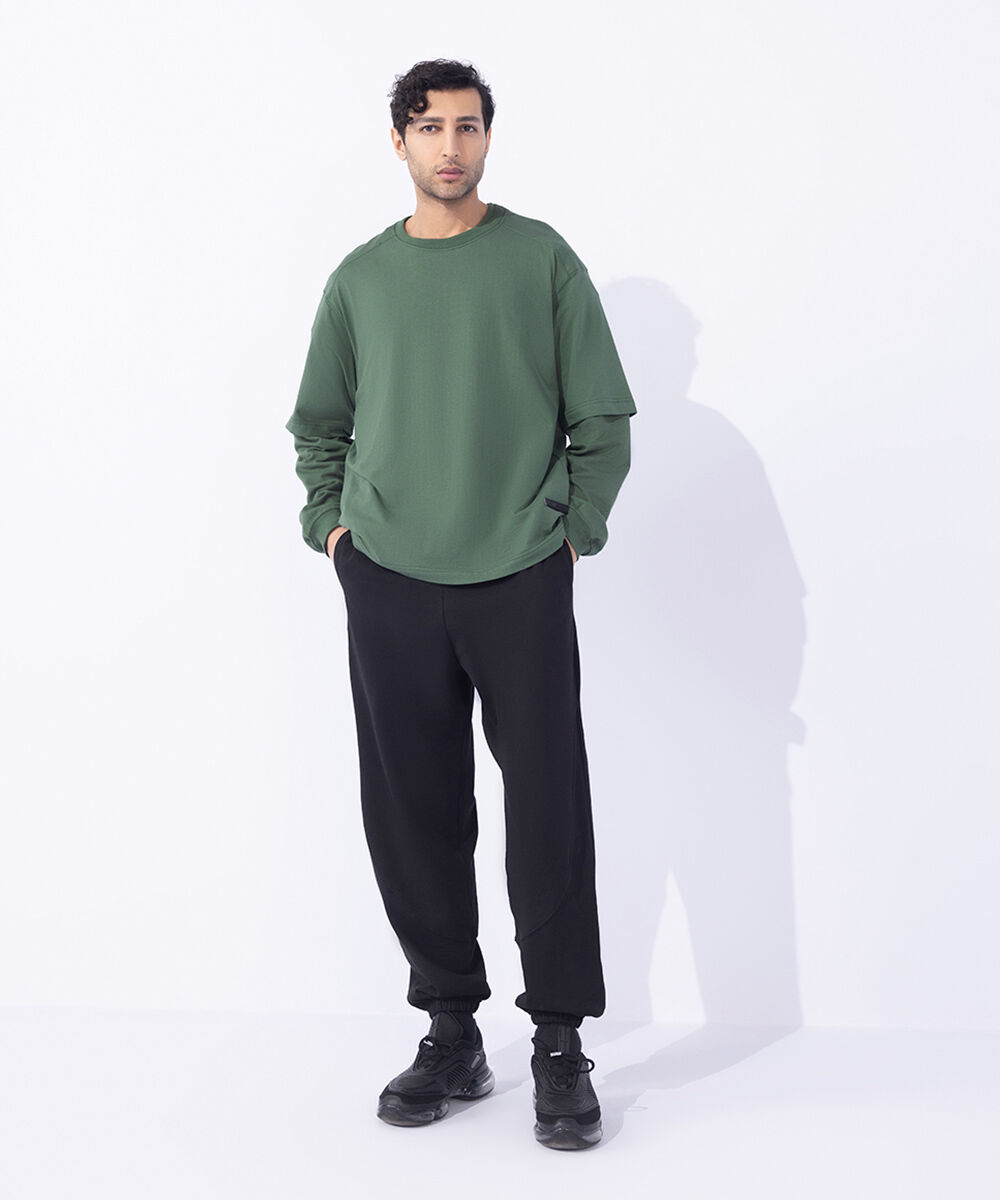 Unisex Western Wear Green T-Shirt