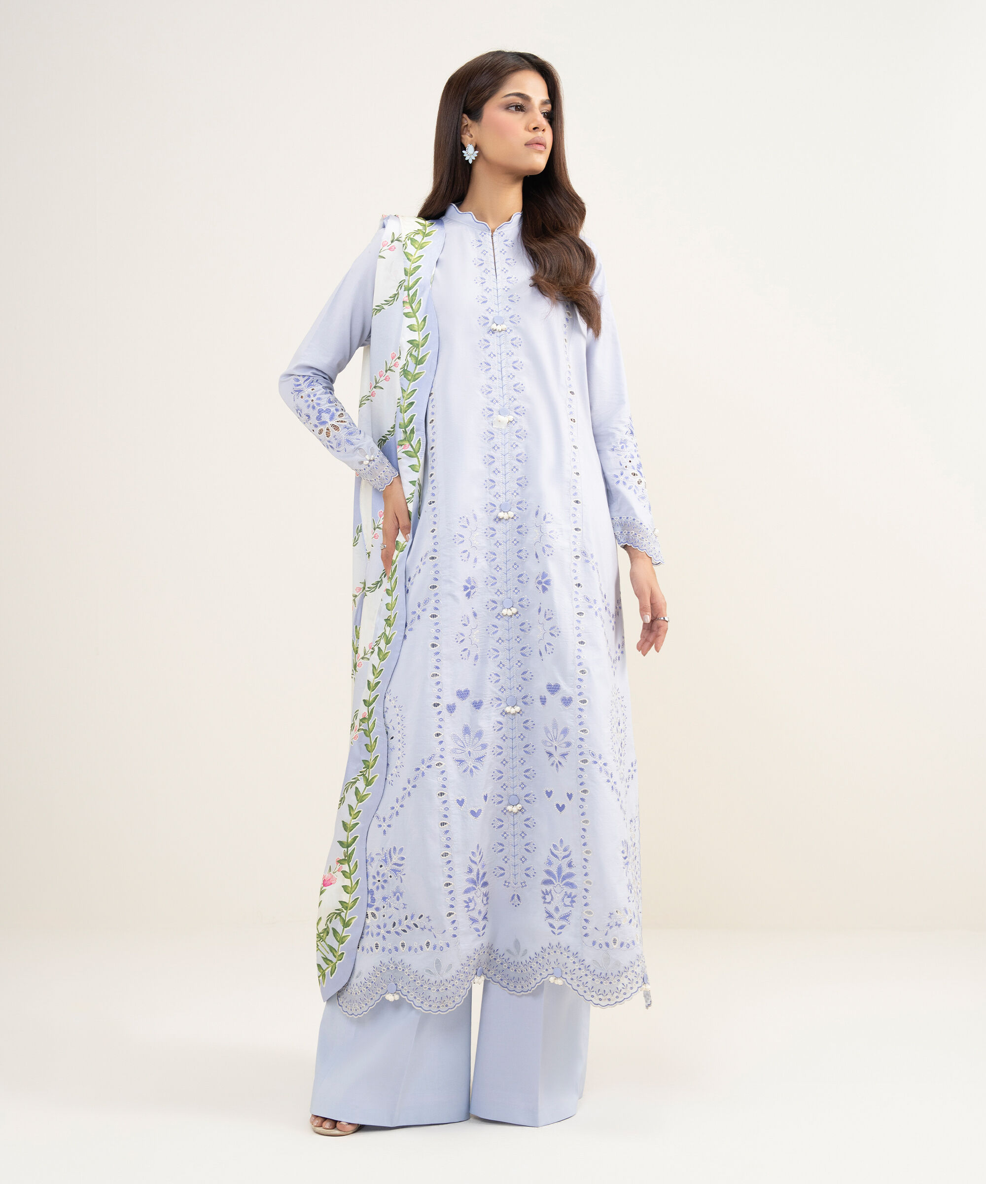 Unstitched 3 PC 3PESGS26V345