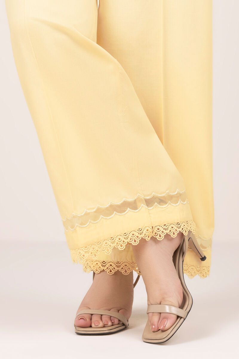 Embroidered Lawn Culottes