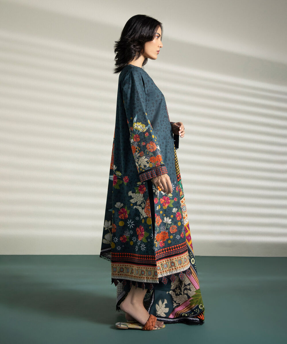 Ladies Unstitched Day to Day Suit 3DAYZ23V1105