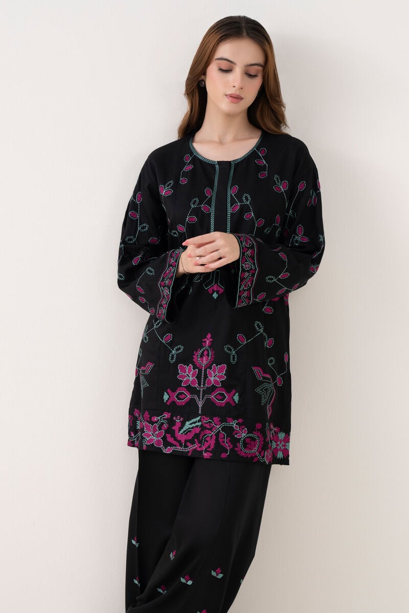 Embroidered Viscose Marina Shirt