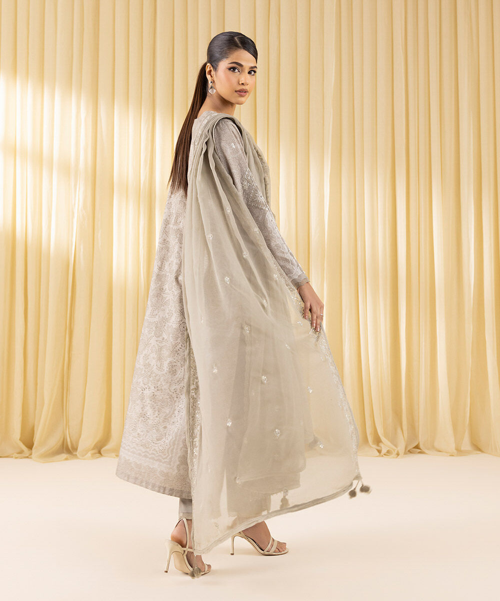 U3PEDF25V310 Unstitched 3 PC U3PEDF25V310