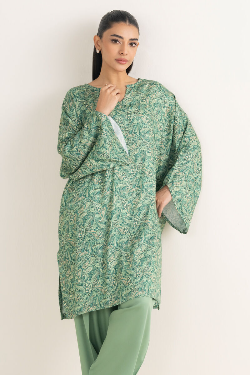 Printed Bedford Shirt