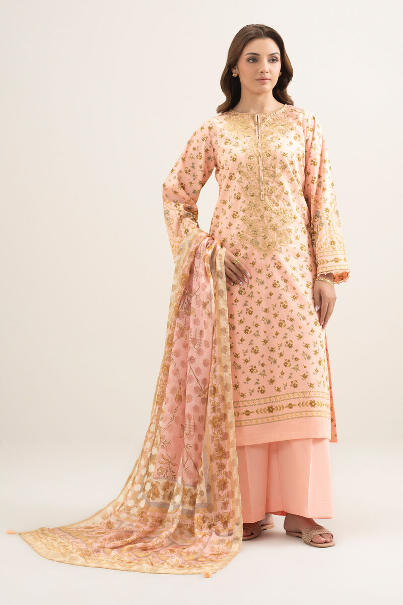 Printed Jacquard Dupatta