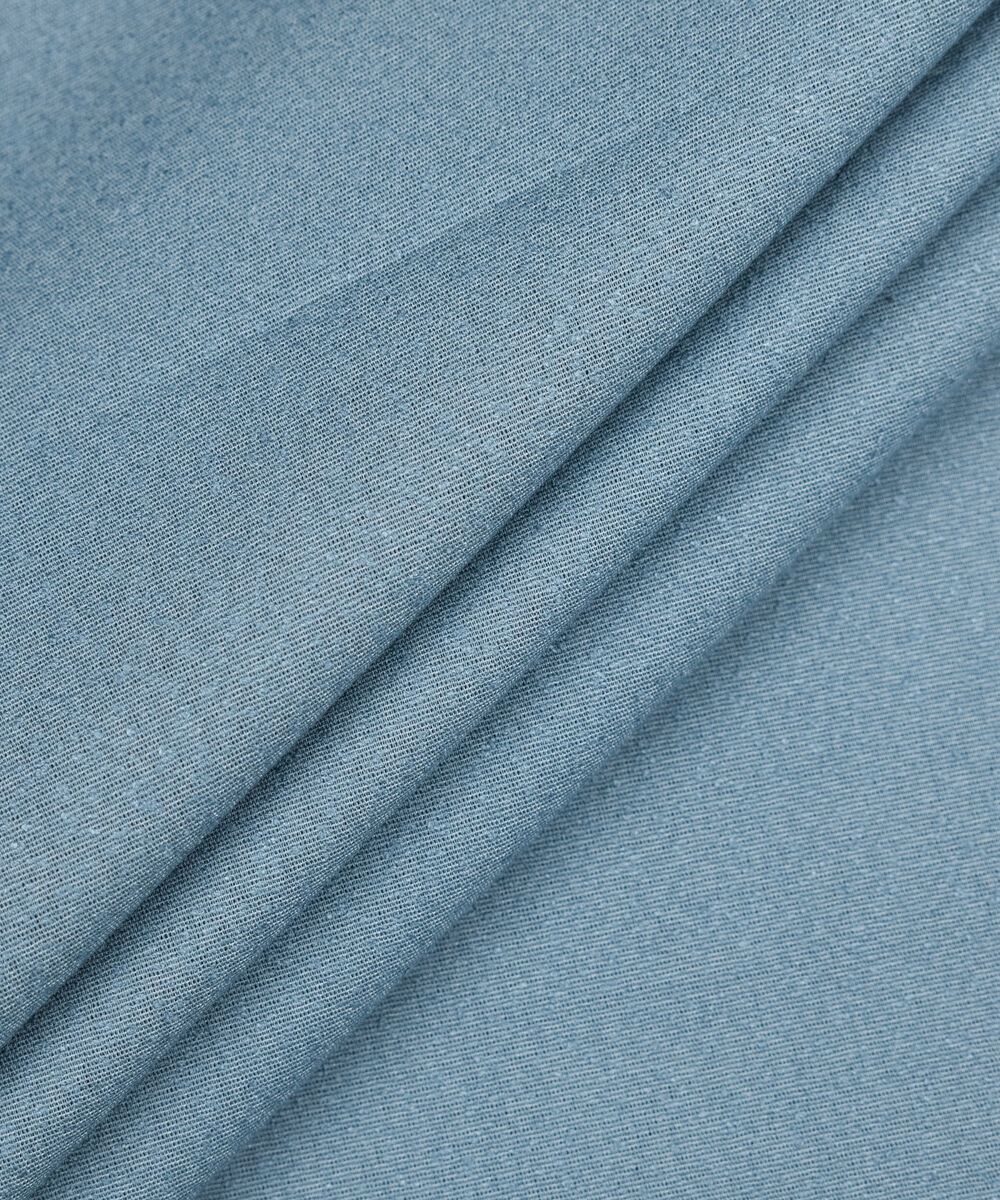 Men's Unstitched Two-Piece Blue Premium Ayudia Suit