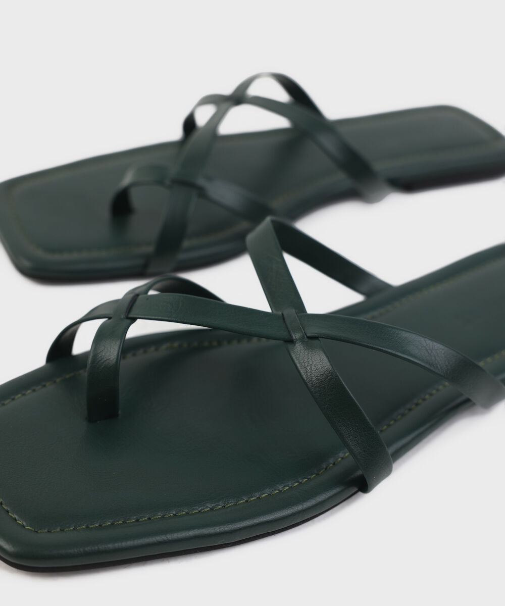Women's Green Flats