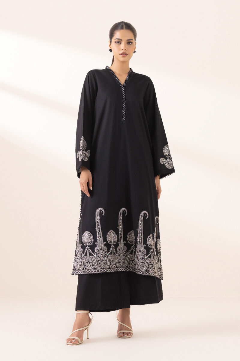 Embroidered Dobby Shirt