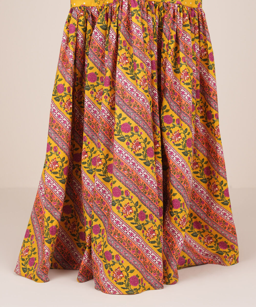 Women's RTW Cambric Multi Printed Gharara