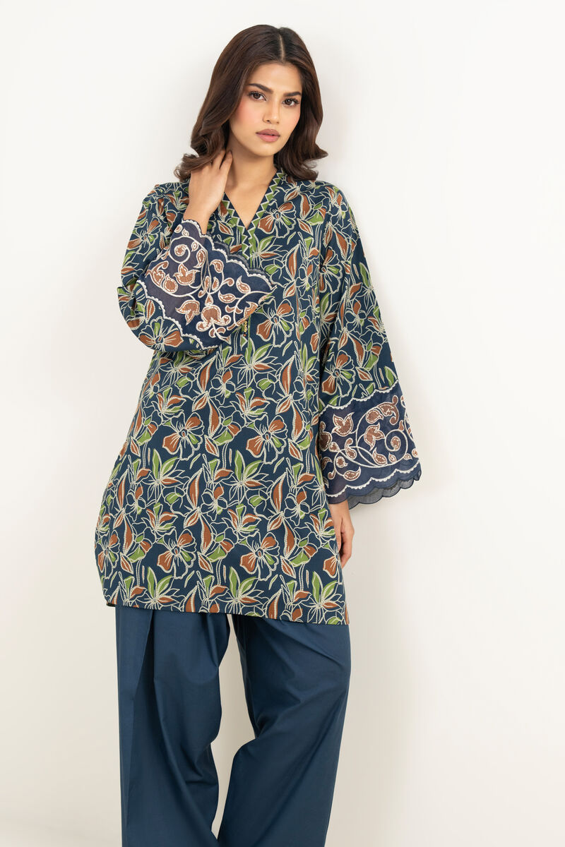 2 Piece - Embroidered Lawn Suit