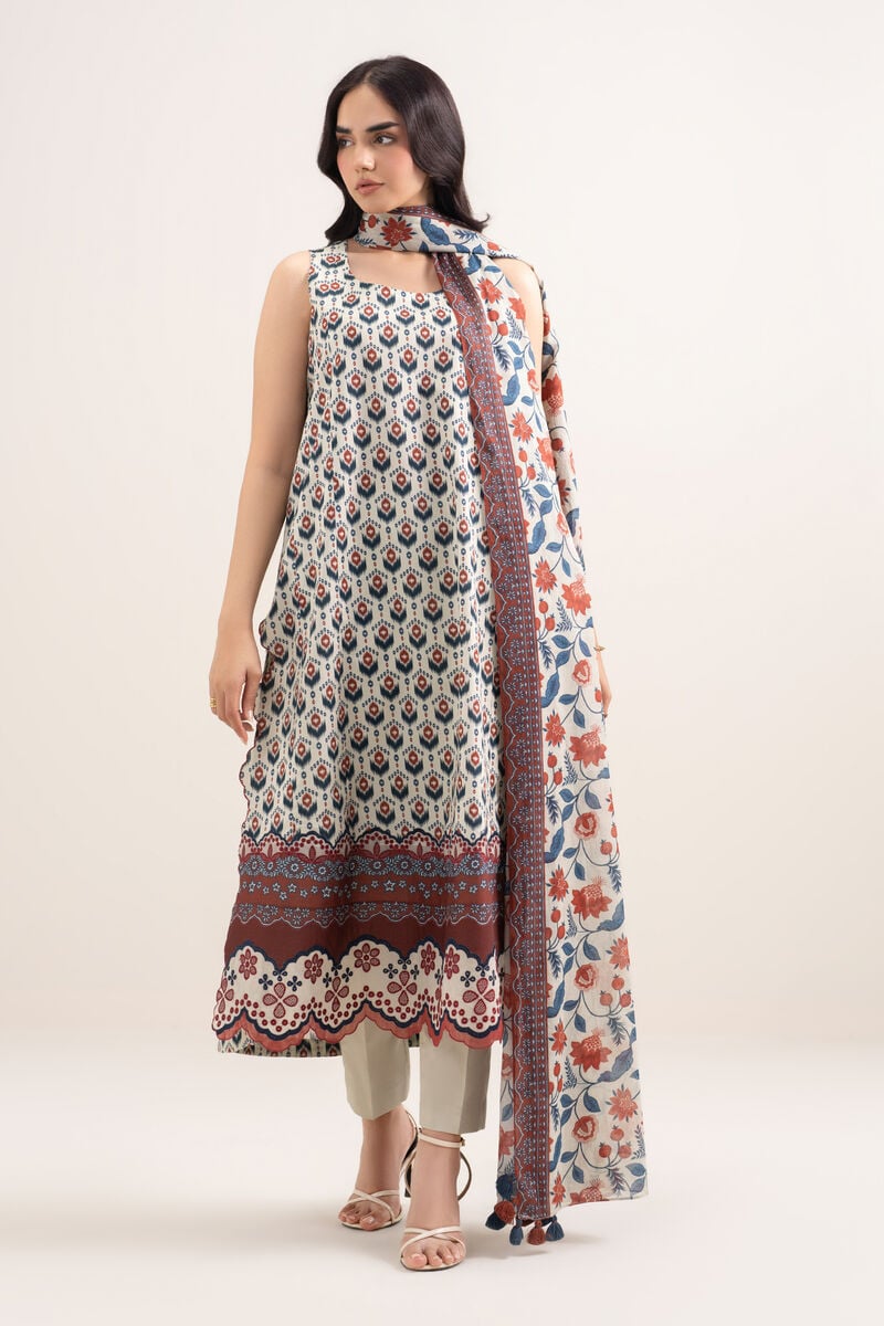 2 Piece - Embroidered Lawn Suit