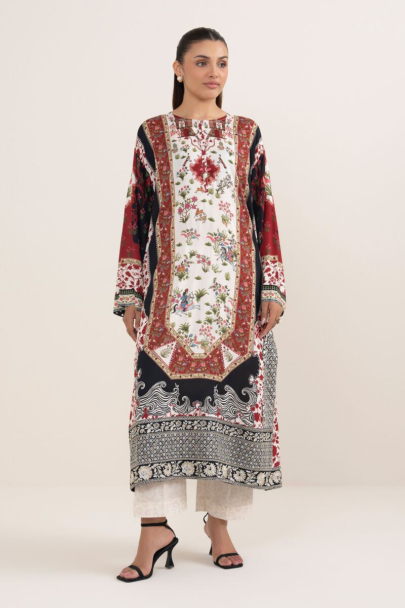 Printed Arabic Lawn Shirt