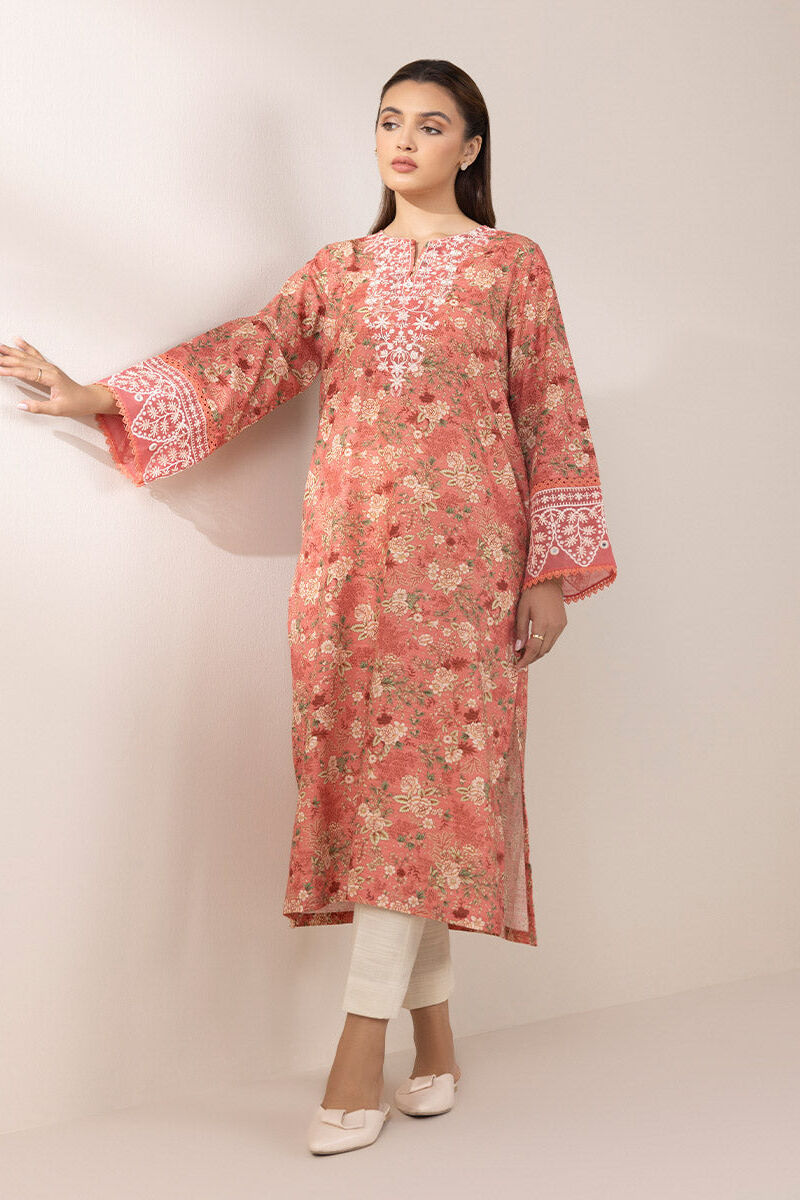 Embroidered Zari Khaddar Shirt