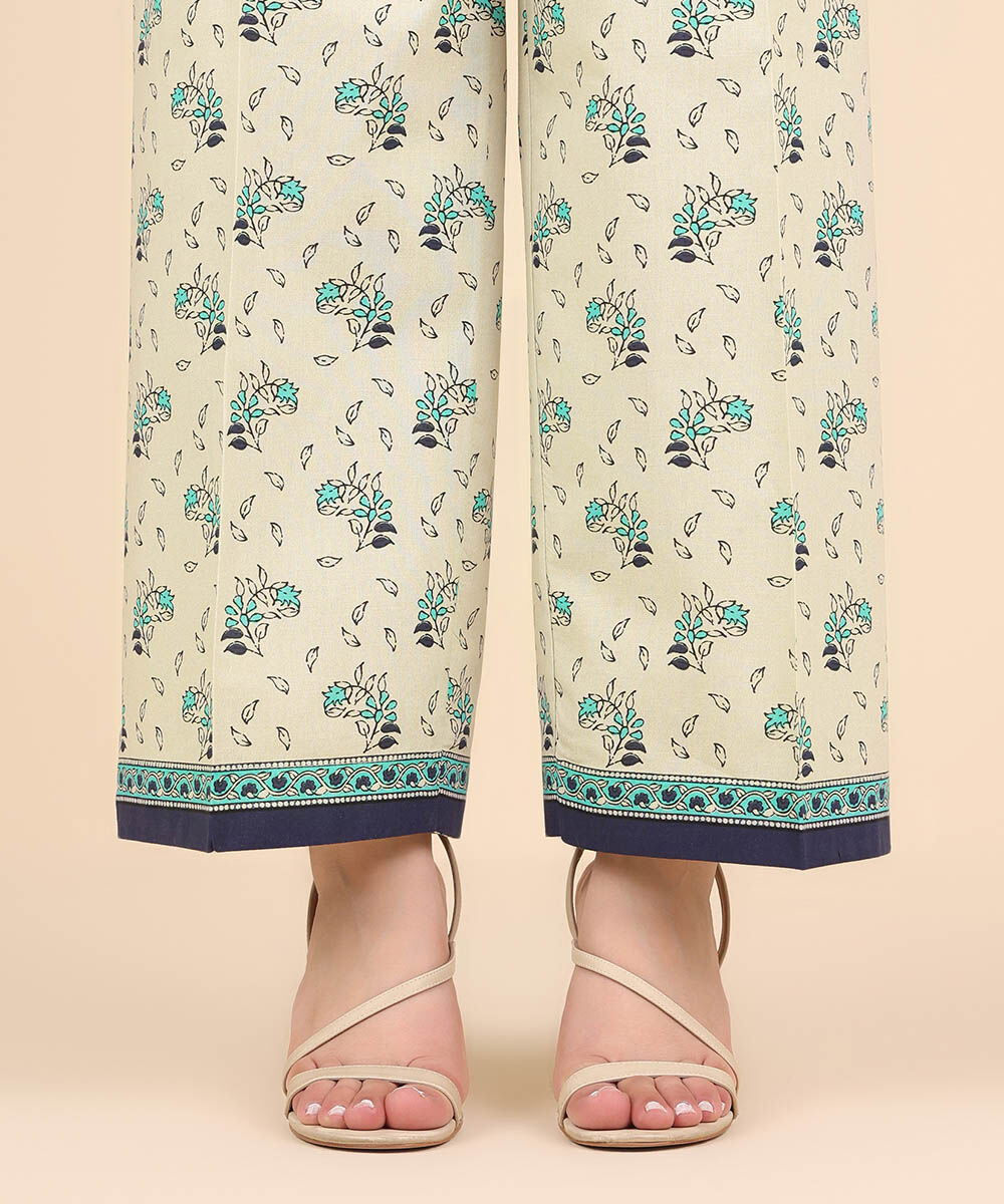 Women's Pret Cambric Multi Printed Culottes