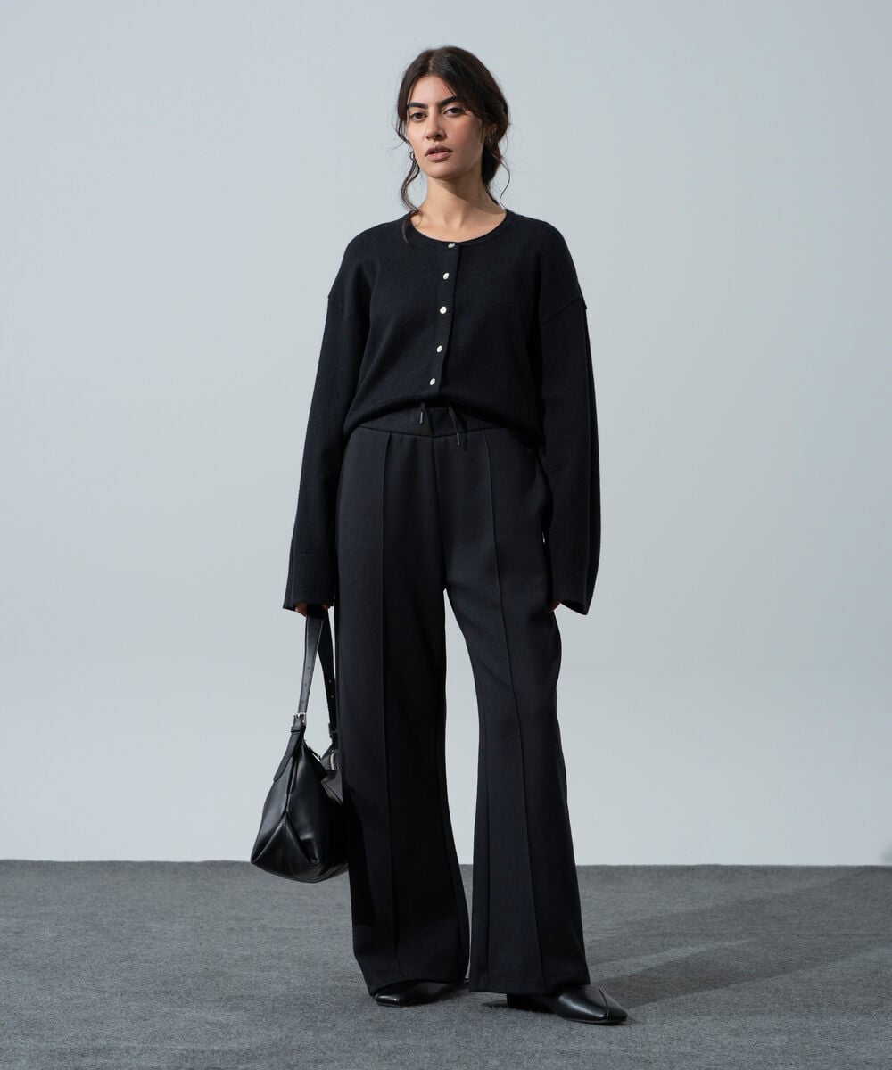Women's Western Wear Black Trousers