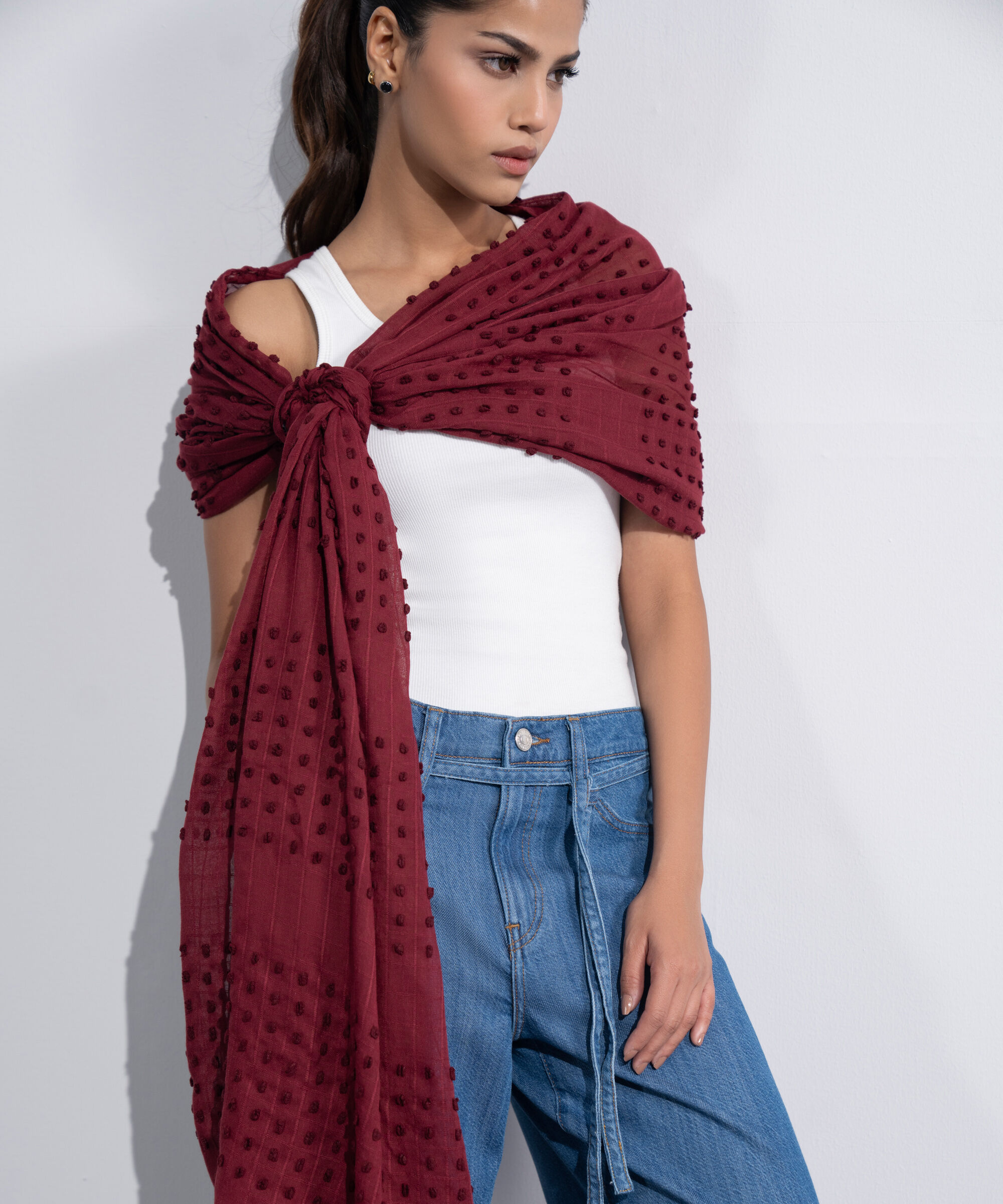 Rectangular Scarf WSCF26V20015