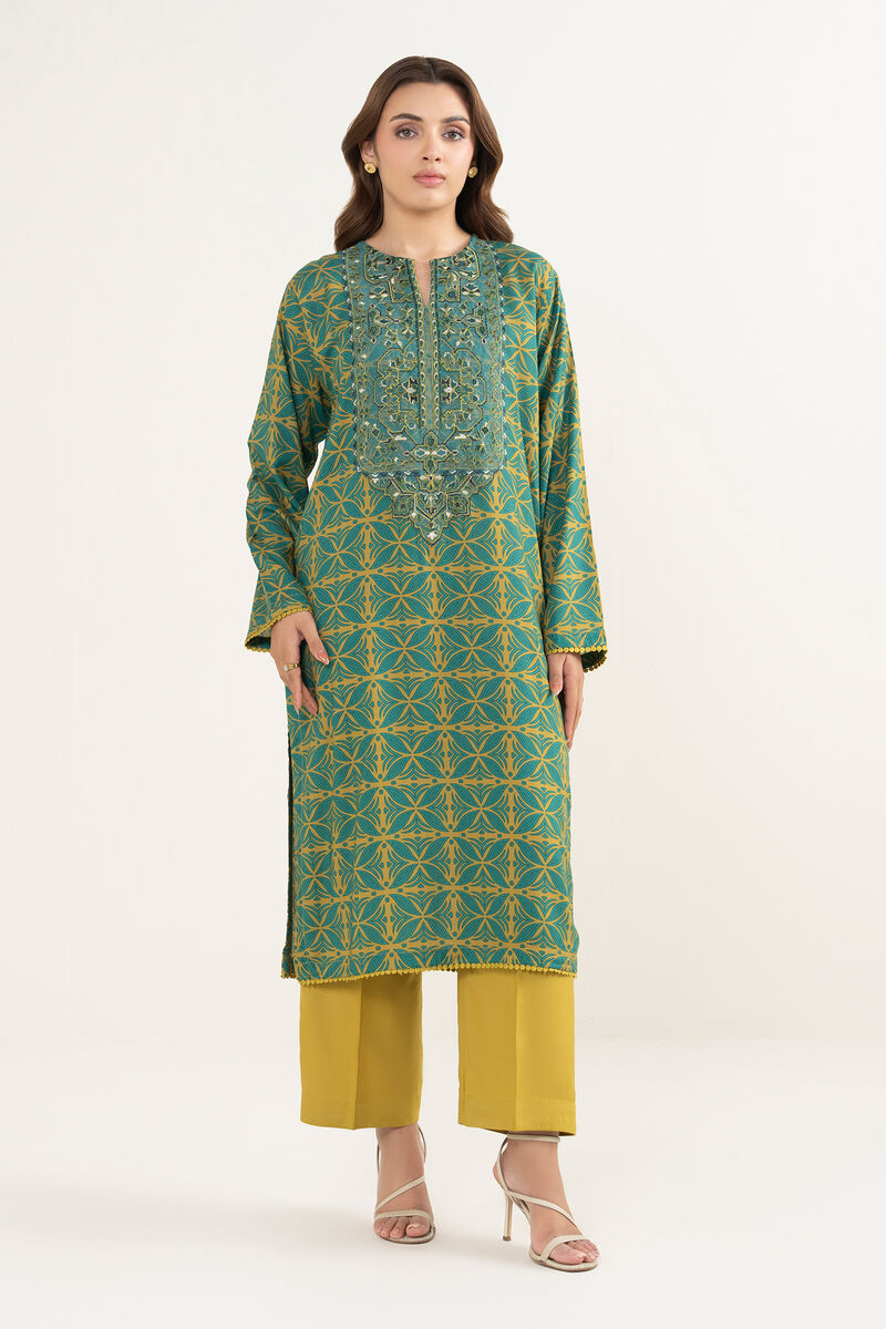 Embroidered Arabic Cambric Shirt