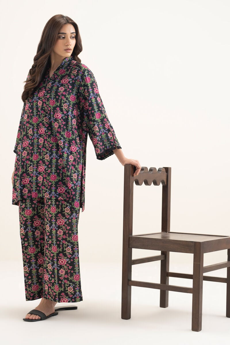 Printed Arabic Lawn Shirt