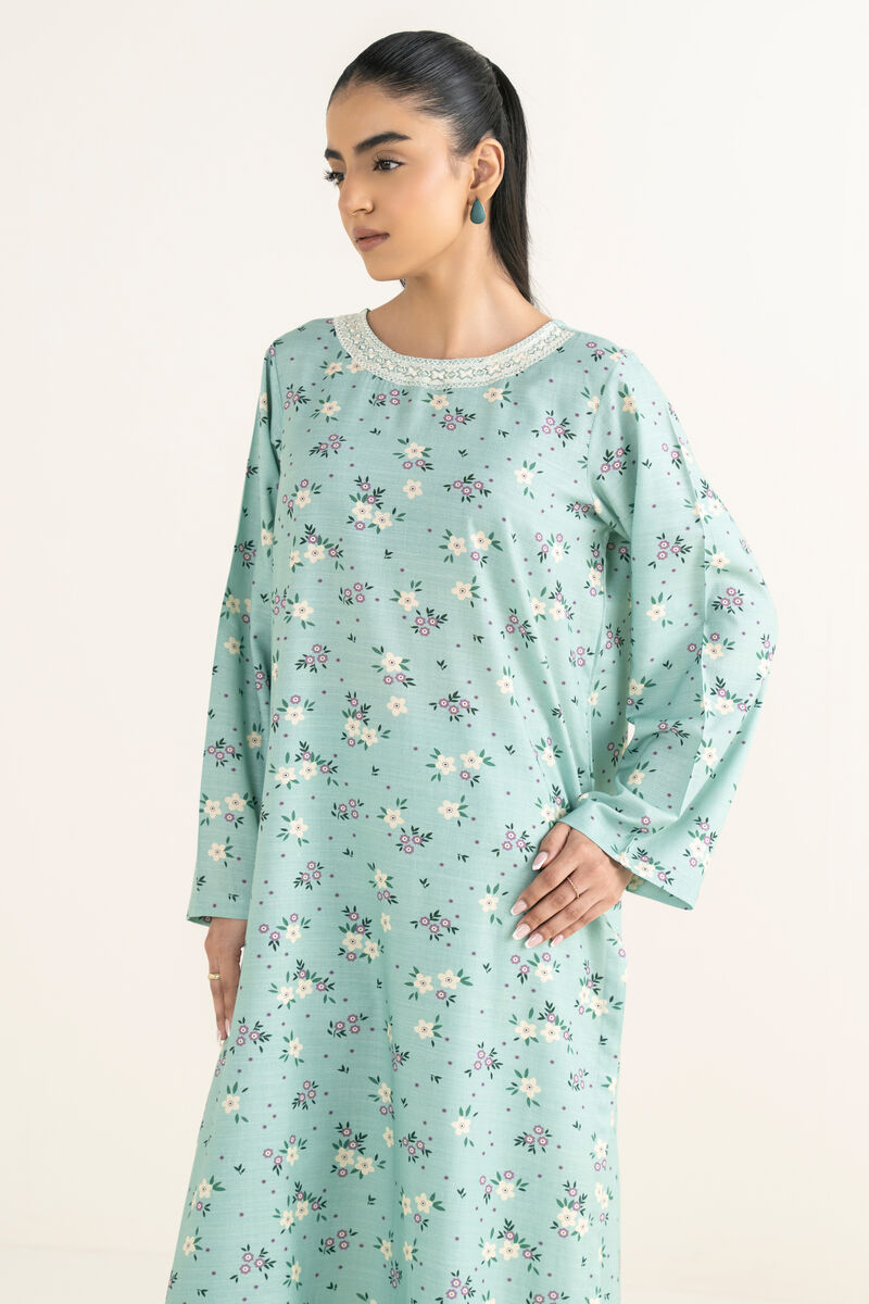 Embroidered Cotton Viscose Shirt