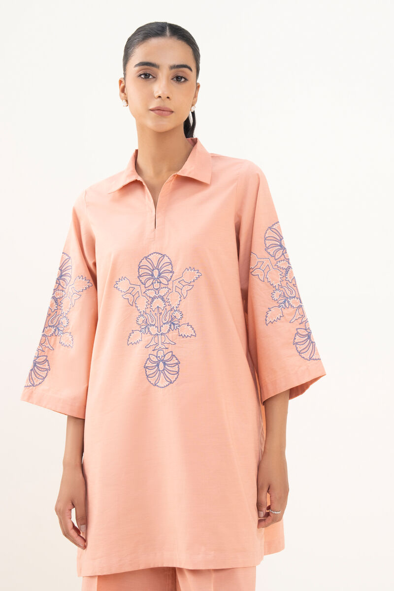 Embroidered Cotton Shirt