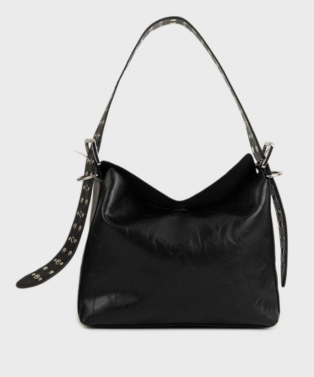 Women's Black Shoulder Bag