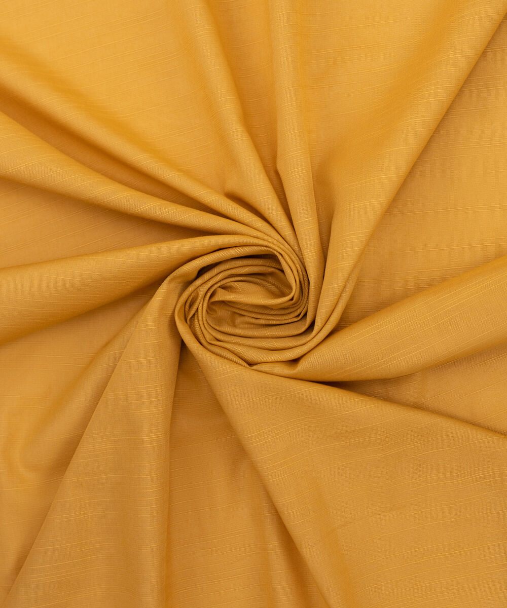 Solid Light Khaddar Yellow Dupatta