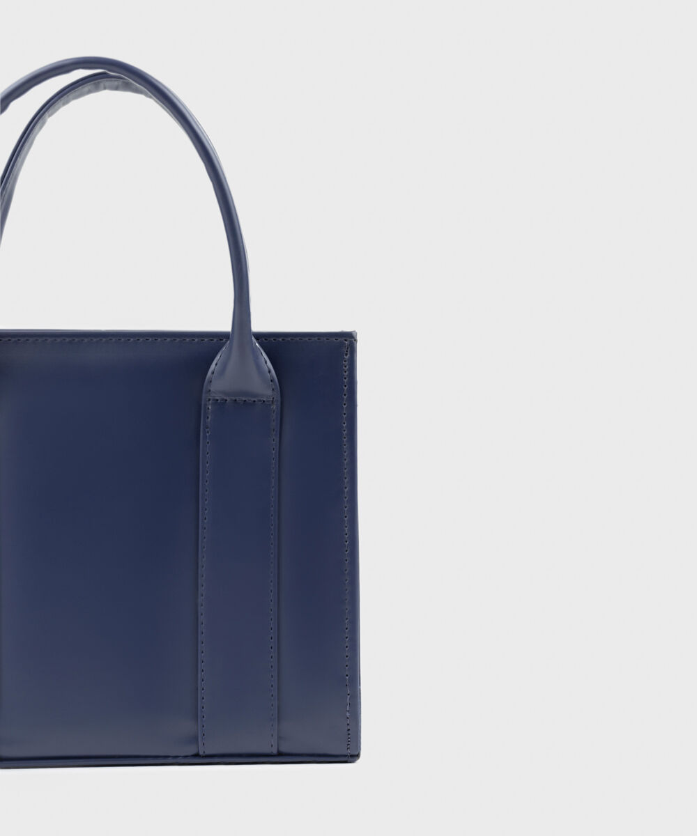 Woman - Blue Blue Top Handle Bag